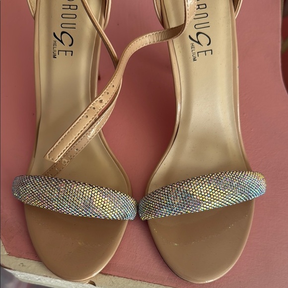 Rouge Tan Heels Sleek Stiletto Design - Picture 3 of 6